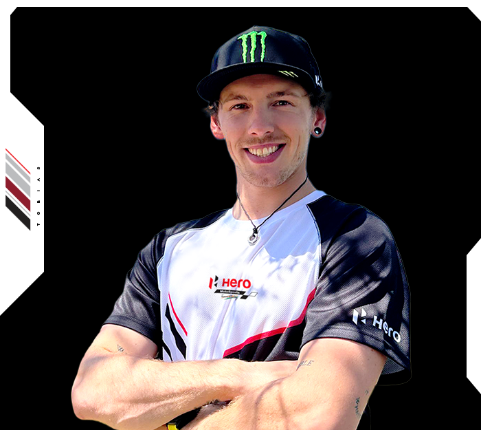Hero Motorsports Tobias home