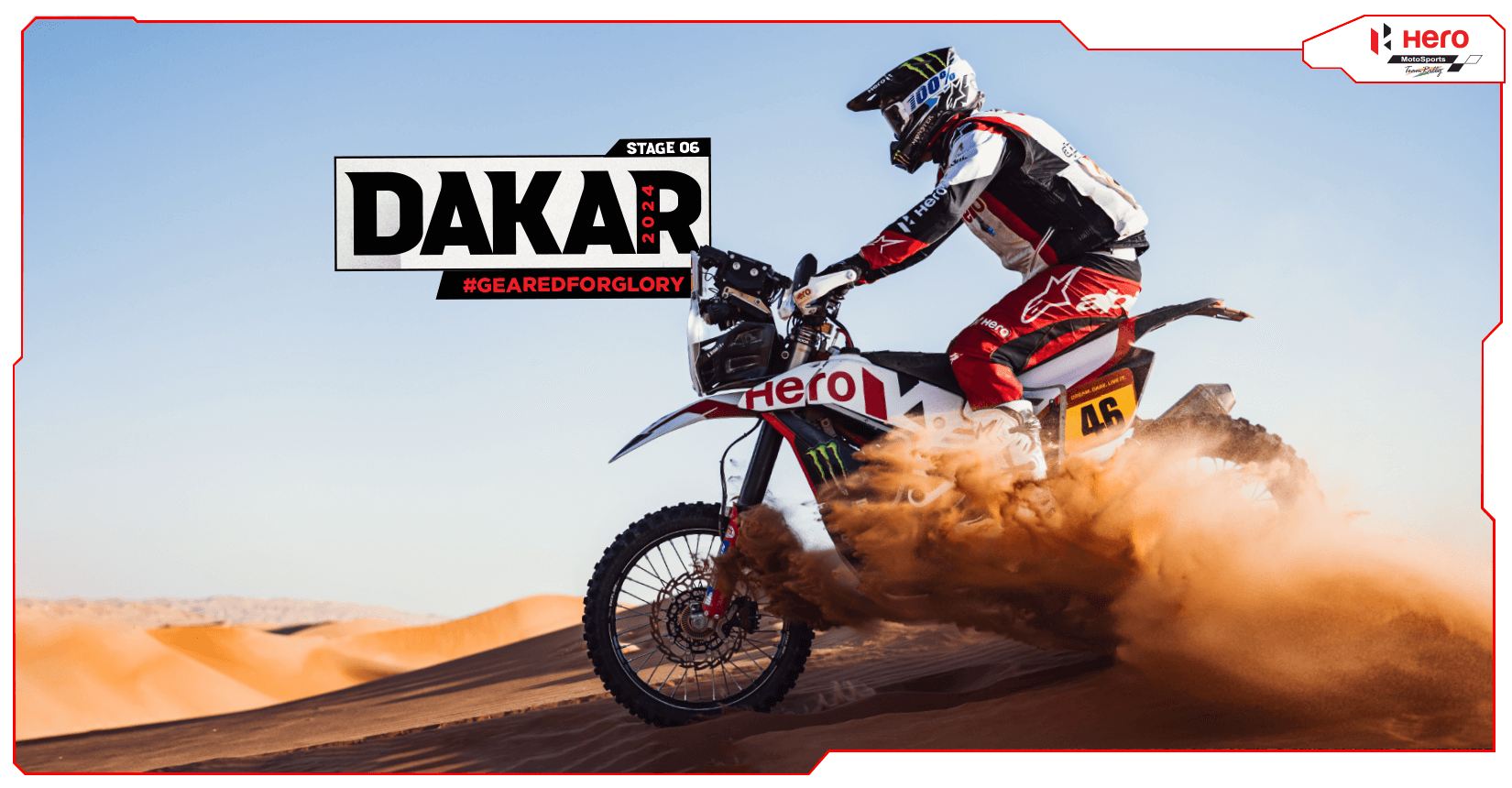 Dakar 2024: Hero MotoSports ready to tackle the dunes with four