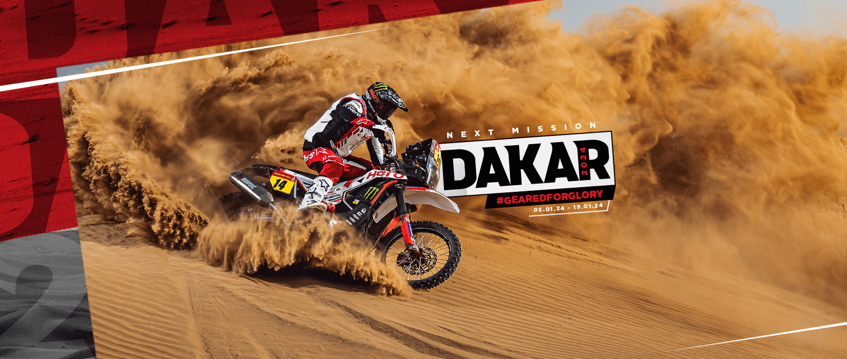 Dakar 2024: Hero MotoSports ready to tackle the dunes with four